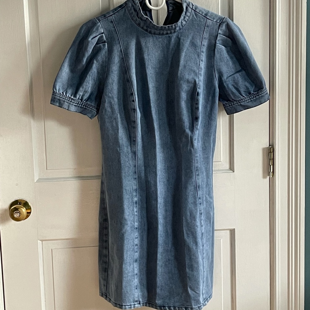 Denim dress
